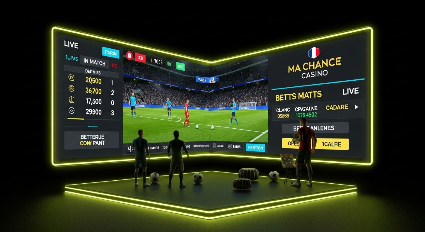 Fonctionnalités de paris en direct match betting